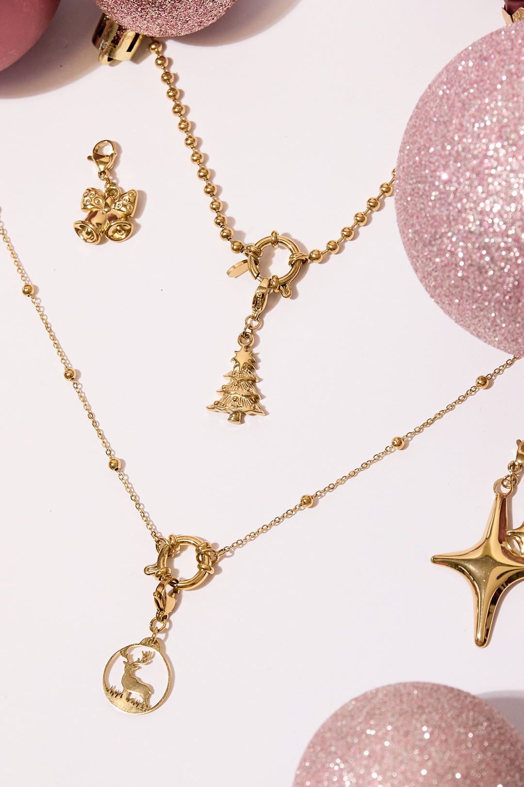 Stainless Steel Sieraden bedel kerstboom DIY