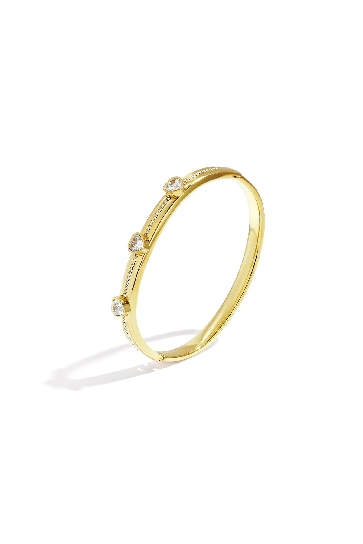 Stainless Steel Armband met hart