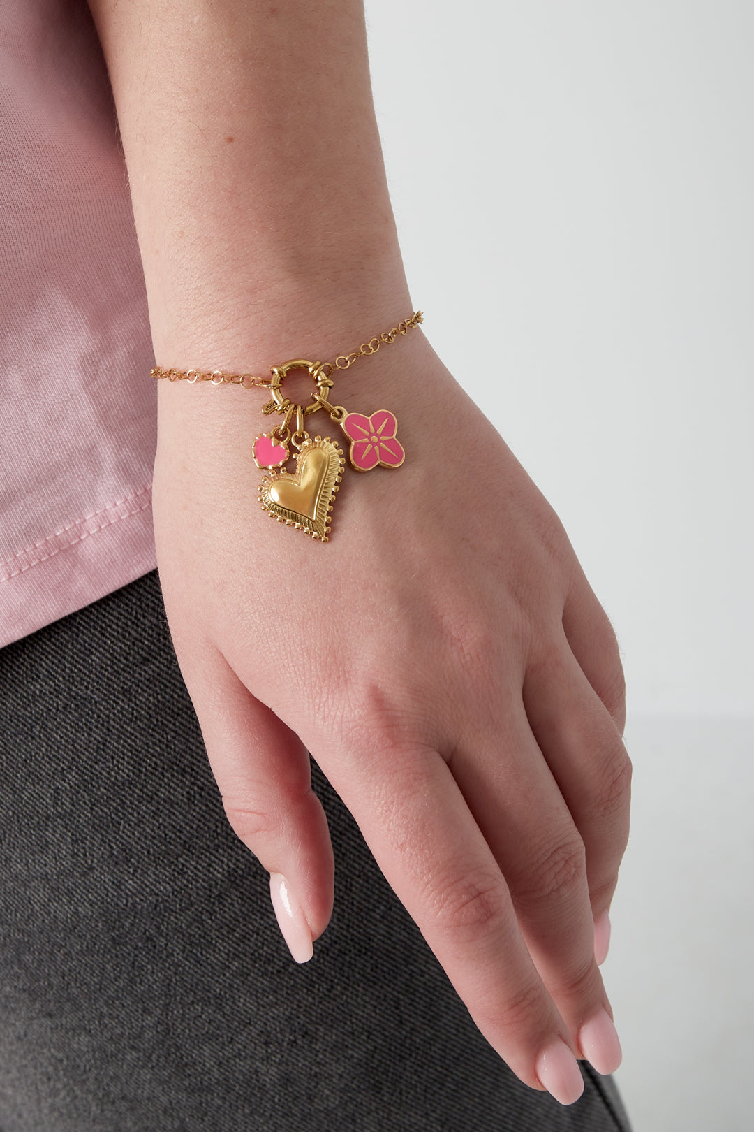 HZ DIY Bedelarmband – Sweet Blossom