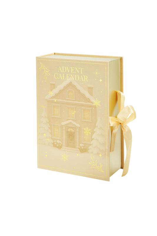 Kerst adventskalenders sieraden blauw