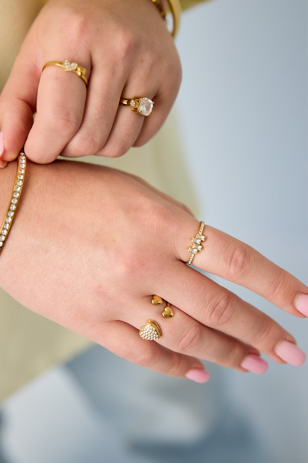 Minimalistische ring Stainless Steel