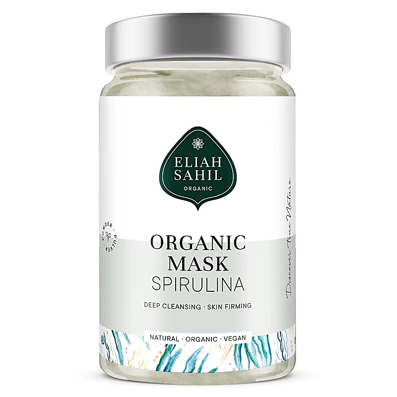 Gezichtsmasker Spirulina BIO Eliah Sahil -- 100 g