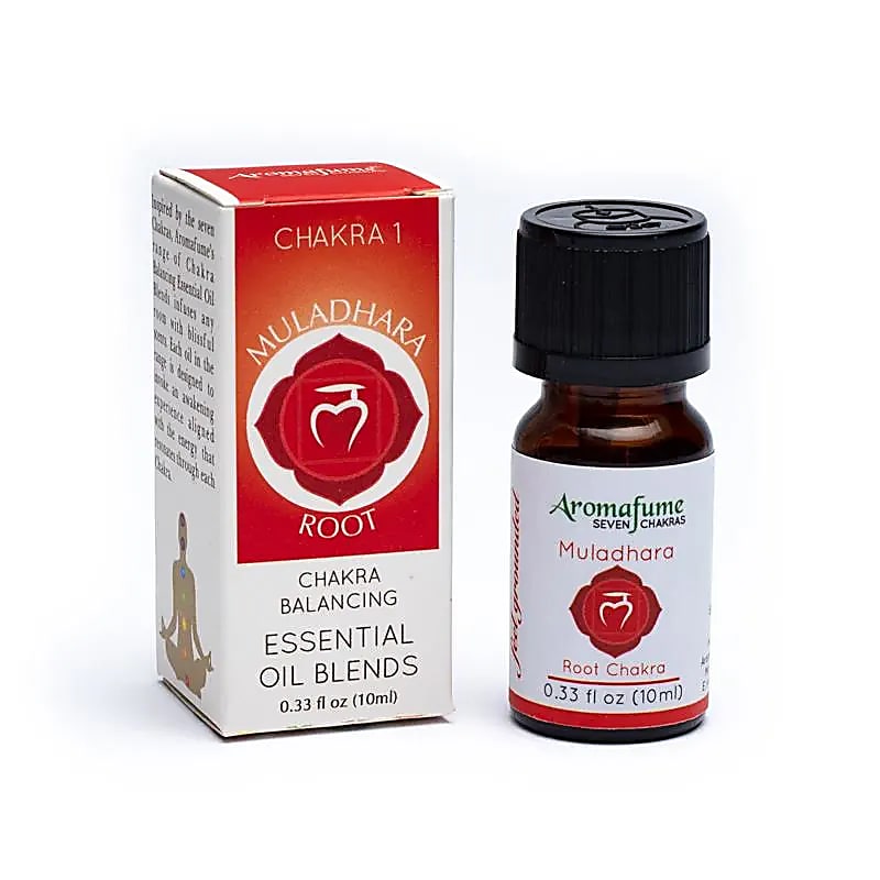 Muladhara chakra essentiële olie mix 10 ml