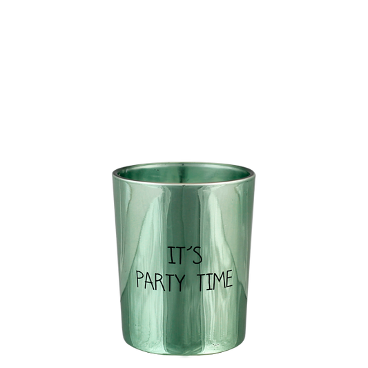 Kaars IT 'S PARTY TIME - Minty Bamboo
