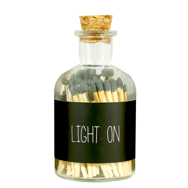 My Flame - Lucifers - Zwart - Light On