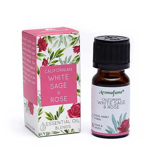 Witte salie & roos essentiële olie mix Aromafume -- 10 ml