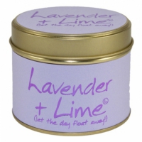 Kaars in blik -  Lavender & Lime