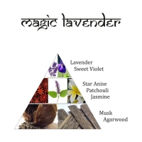Aromafume wierookblokjes Magic Lavender -- 40 g