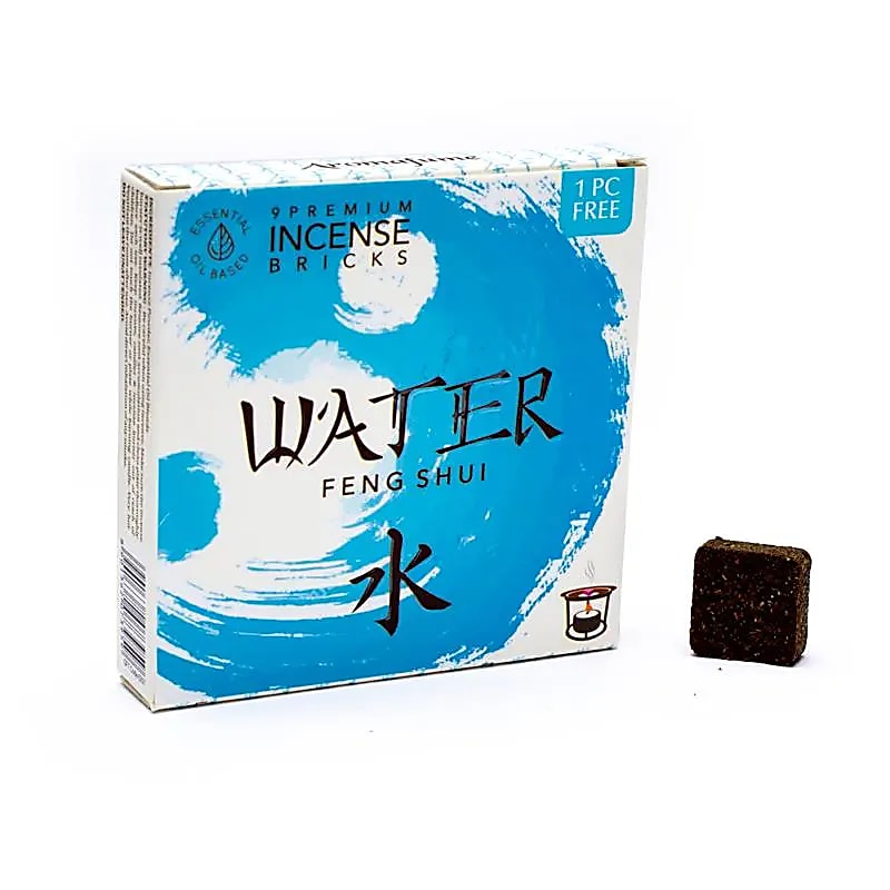 Aromafume Feng Shui wierookblokjes Water -- 40g
