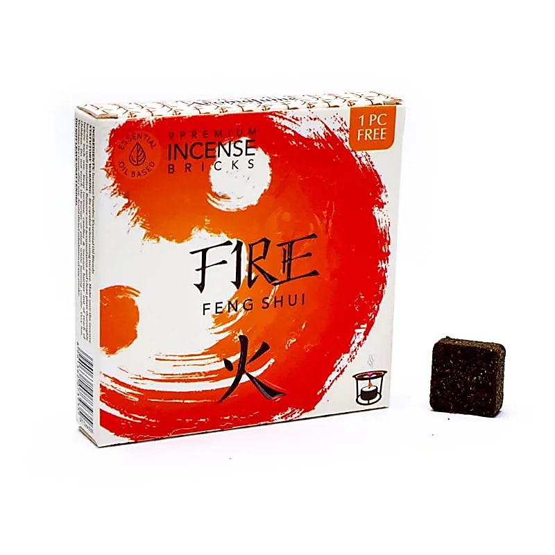 Aromafume Feng Shui wierookblokjes Vuur -- 40g