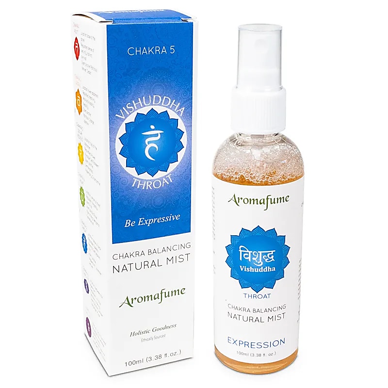 Luchtverfrisser Vishuddha 5e chakra spray Aromafume -- 100 ml
