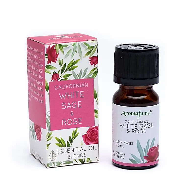 Witte salie & roos essentiële olie mix Aromafume -- 10 ml