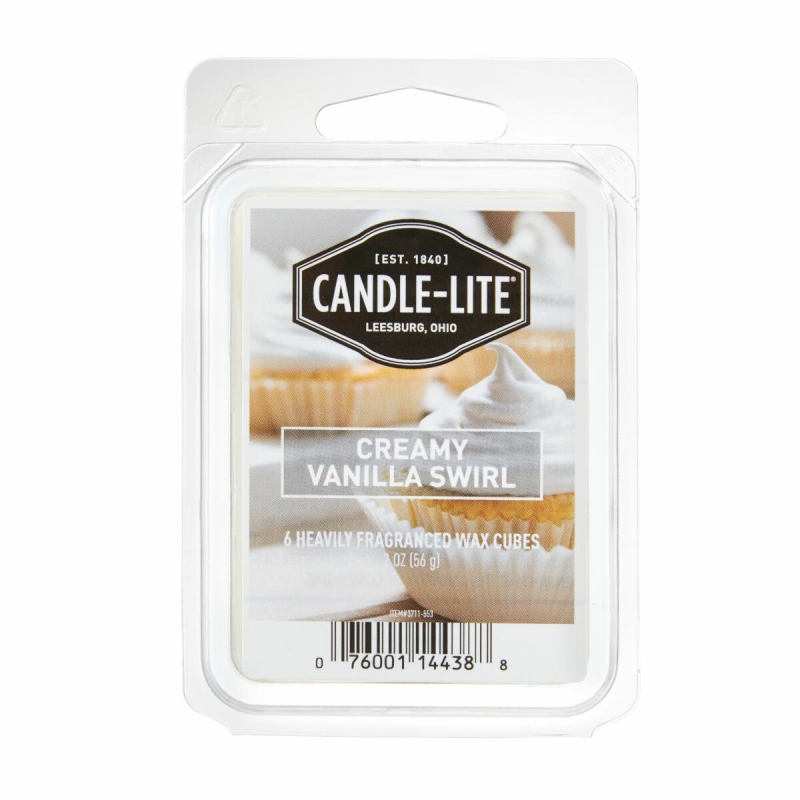 Waxmelts Creamy Vanilla Swirl - 56g White