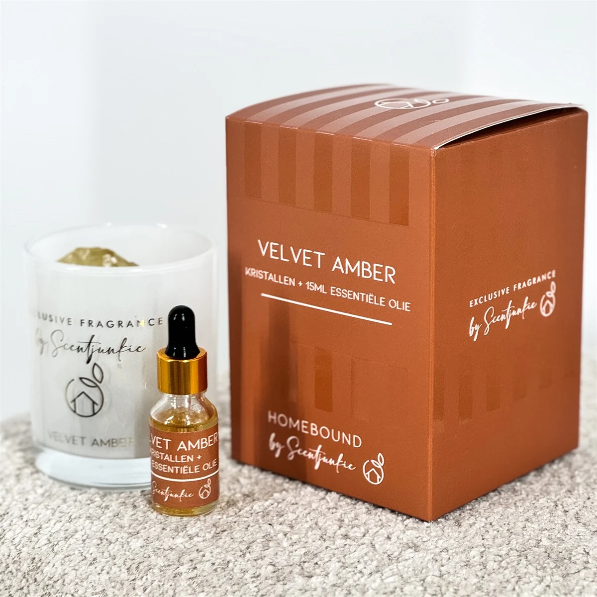 Scent Junkie Geurkristallen Velvet Amber