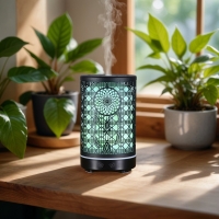 Aroma diffuser Siena zwart 200ml