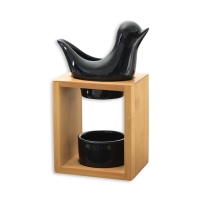 Geurbrander Black Birdy bamboe-keramiek