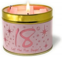 Lilly Flame geurkaars - Happy Birthday 18