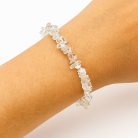 Armband bergkristal chips elastisch Armband bergkristal chips elastisch