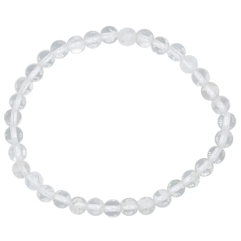 Armband bergkristal 6mm Armband bergkristal 6mm