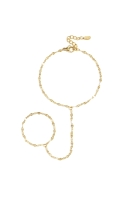 Stainless Steel handchain met chunky ketting