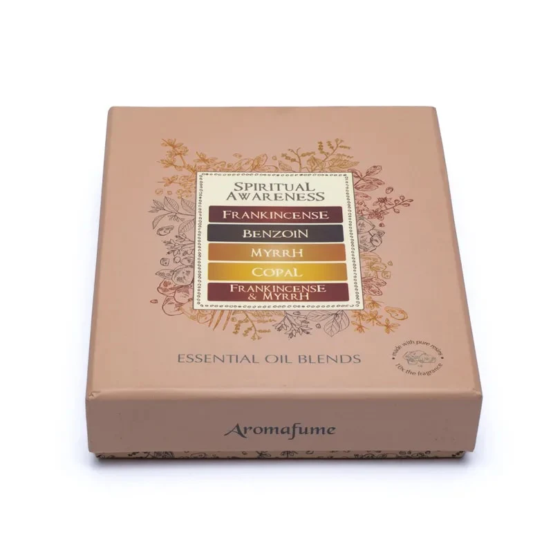 Wierookhars essenti&euml;le olie mix set van 5