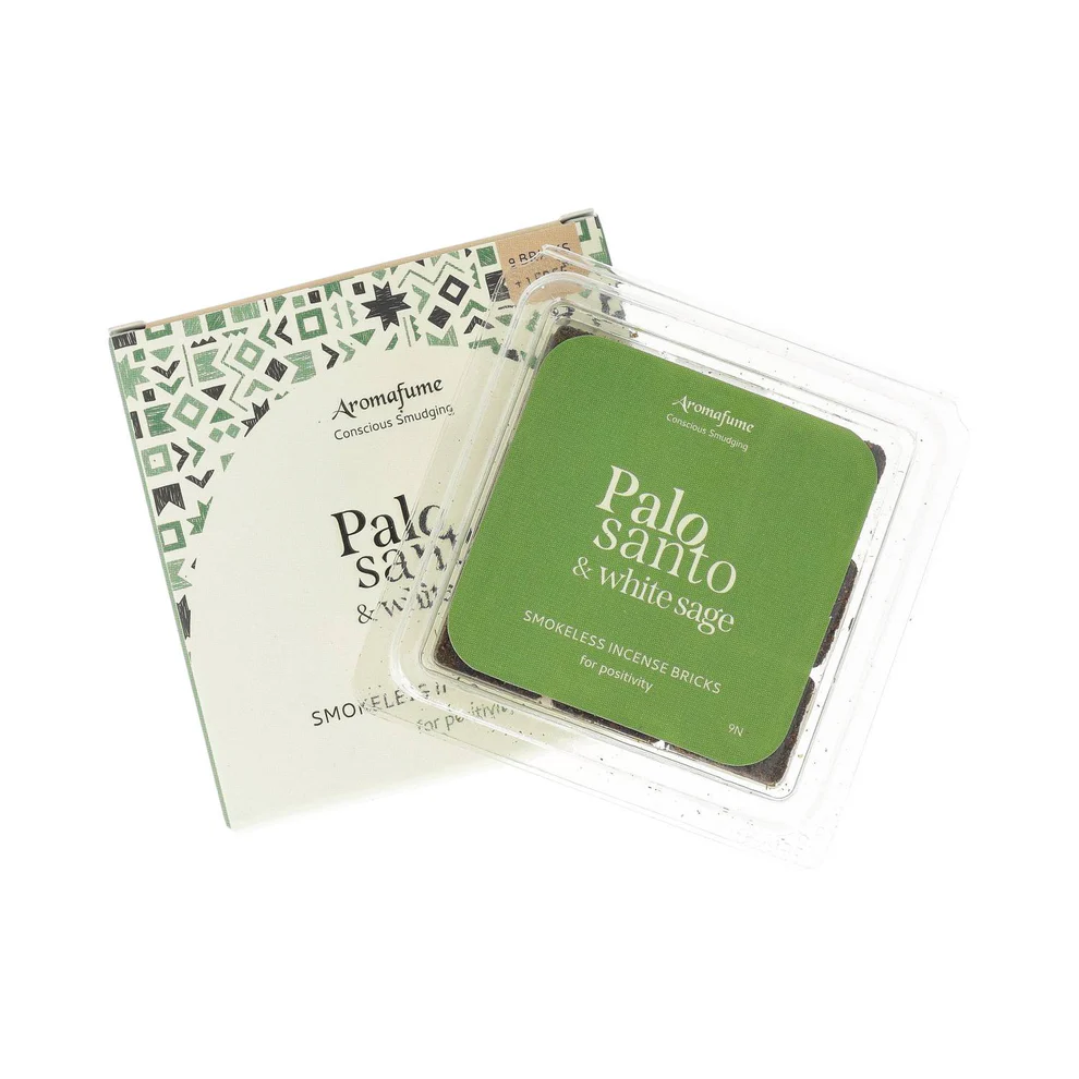 Wierookblokjes Palo Santo & White Sage (witte salie) 40 g